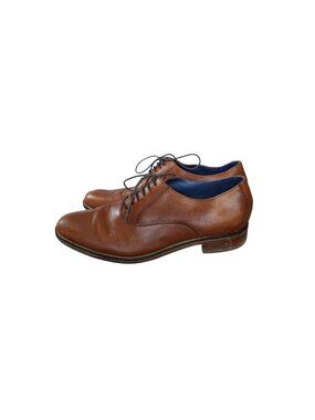 Cole Haan Plain Toe Derby Shoes Men Size 9.5 Nike Air Technology Soles Gentleman
